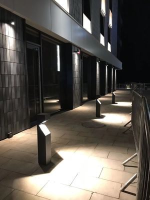 고효율의 COB LED 볼라드 라이트, 야외 알루미늄 잔디 경로 라이트