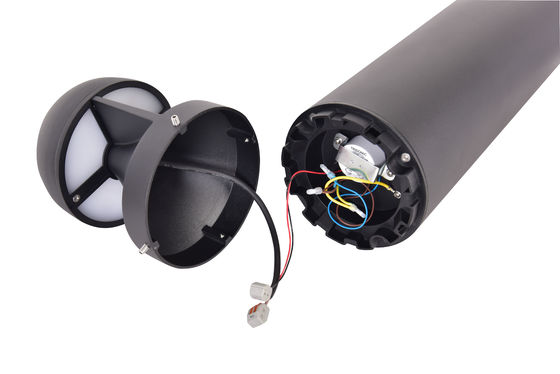 야외 풍경 LED 볼러드 라이트 300MM 600MM 800MM 야드 사각형 정원