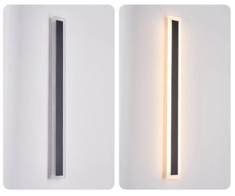 물 저항성 IP65 LED 야외 벽 조명 3500K 태양 전지 충전