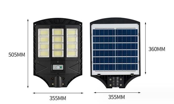 100W 야외 거리 조명, LED 태양 운동 센서 빛 IP65 방수