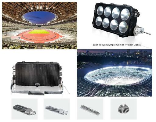 SS 압력 주사 주사 부품 LED 램프에 대한 부식 저항