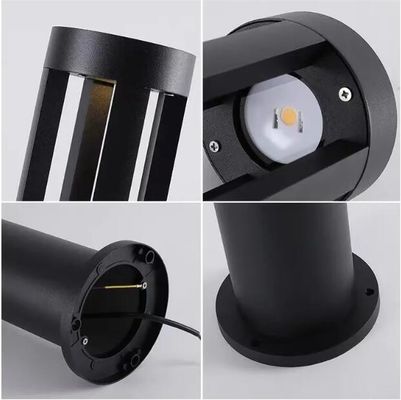 알루미늄 볼러드 LED 풍경 조명 IP65 방수 야외 정원